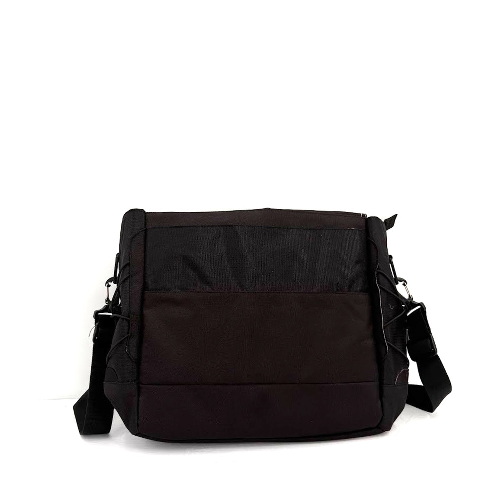 Adidas Black Pink Messenger Laptop Bag Shoulder Tote Gym Travel Multi Pocket - Picture 2 of 9